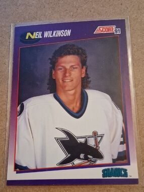Wilkinson Sharks/Minnesota North Stars Hockey Cards